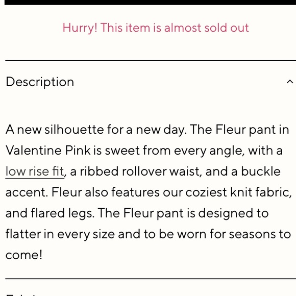 NWT! Frankies Bikinis Fleur Cloud Knit Low Rise Pant💖 - Picture 5 of 5